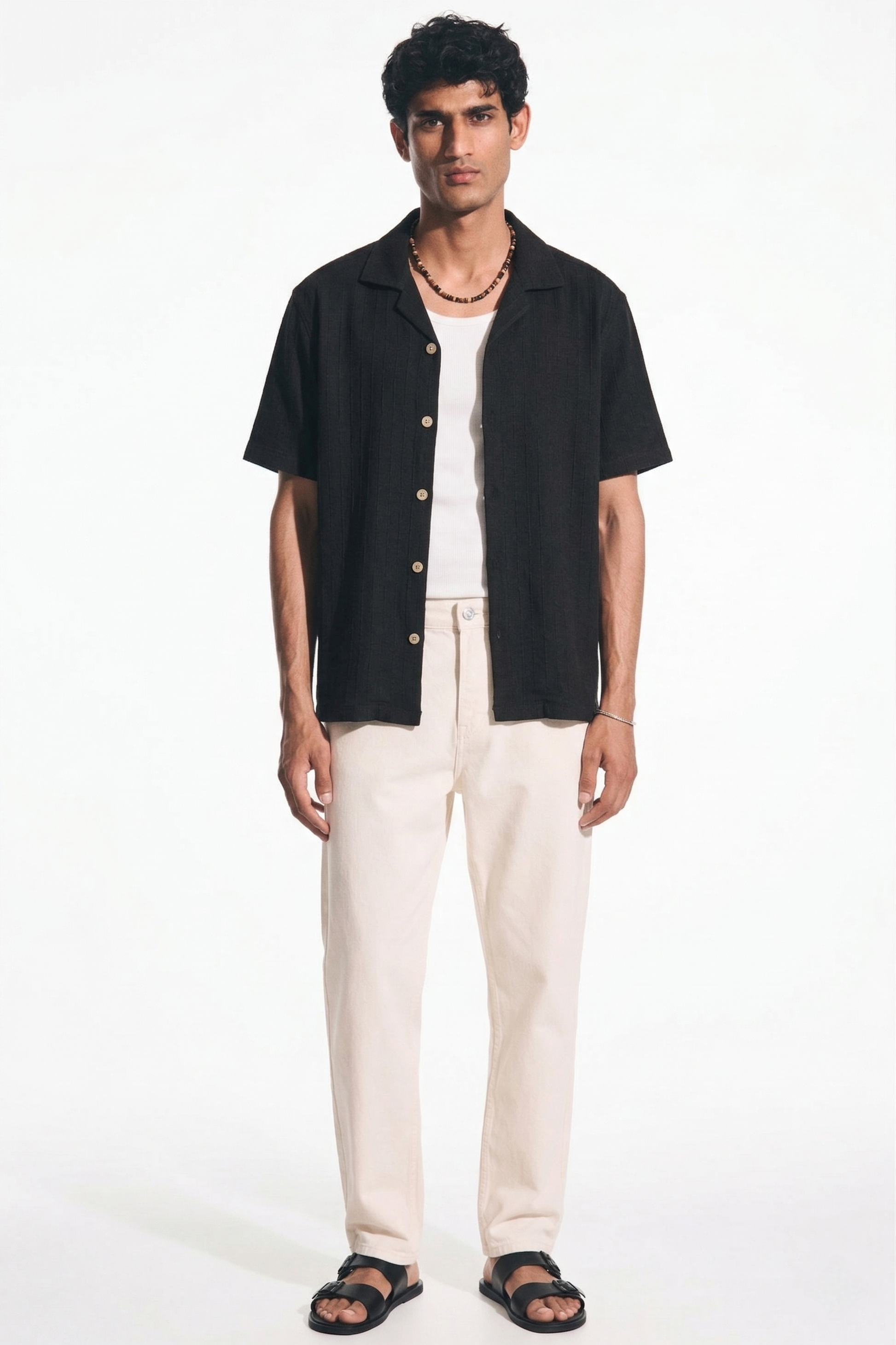 Onyx Black Liocine Shirt