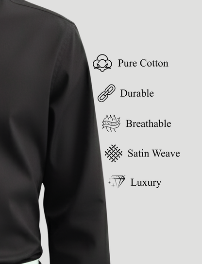 Classic Jet Black Shirt