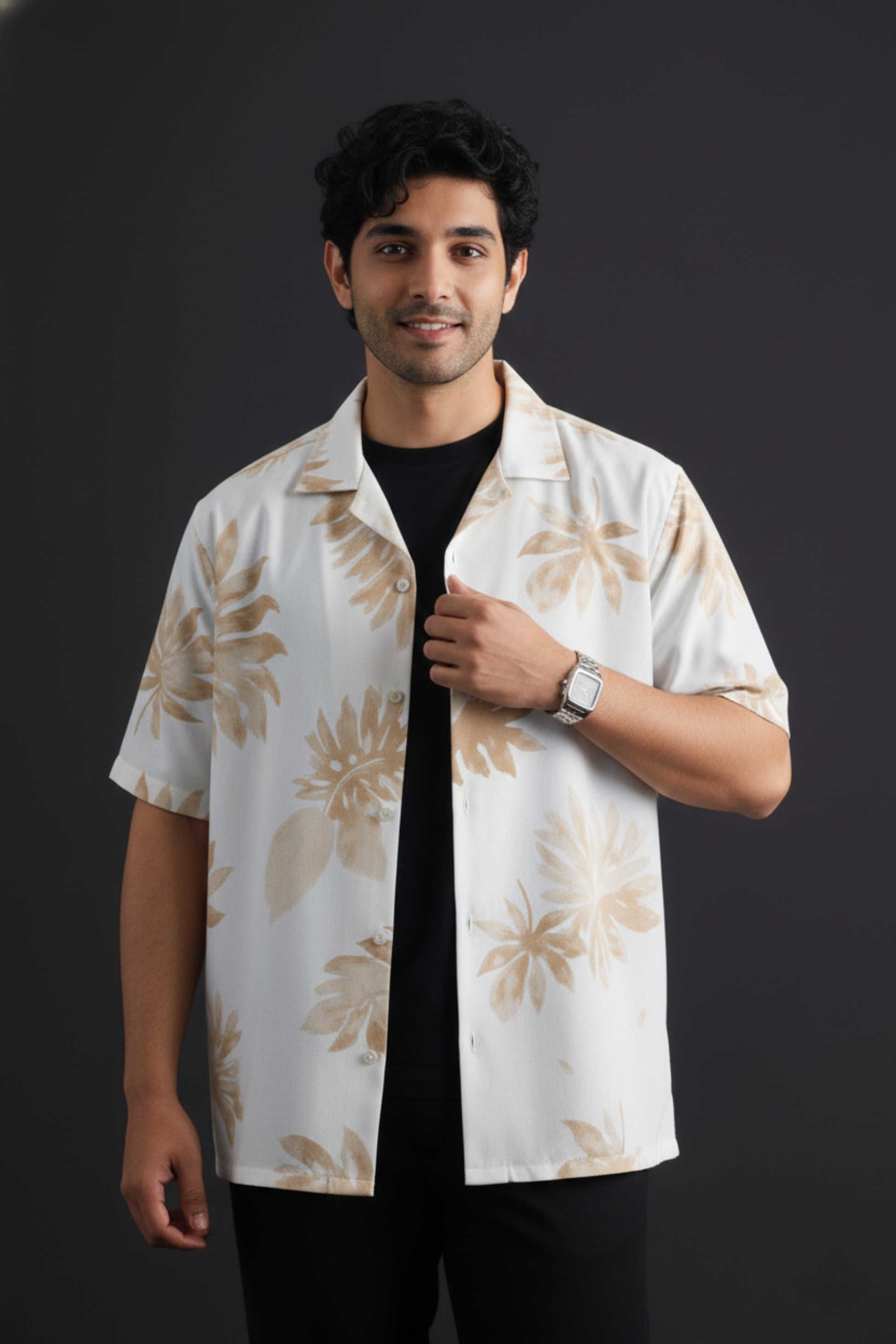 Sandstone Botanical Shirt