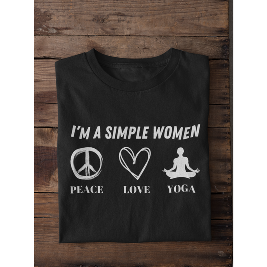 I am Simple Women (Yoga Edition)