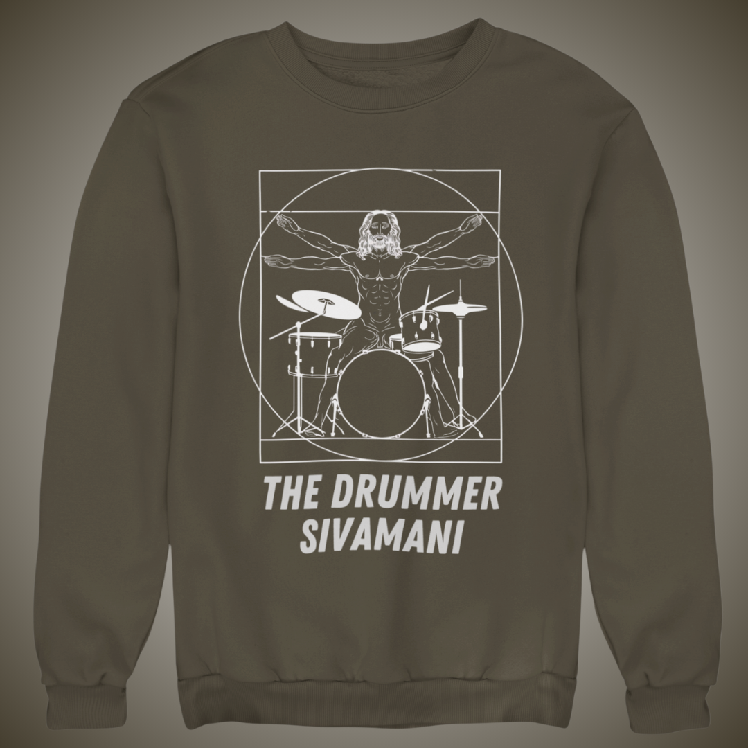 The Drumming Human (SWEATSHIRT EDITION)