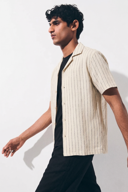 Silk Cream Shirt