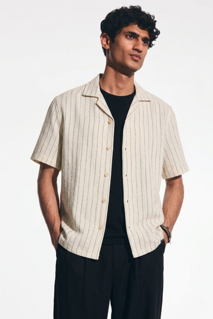 Silk Cream Shirt