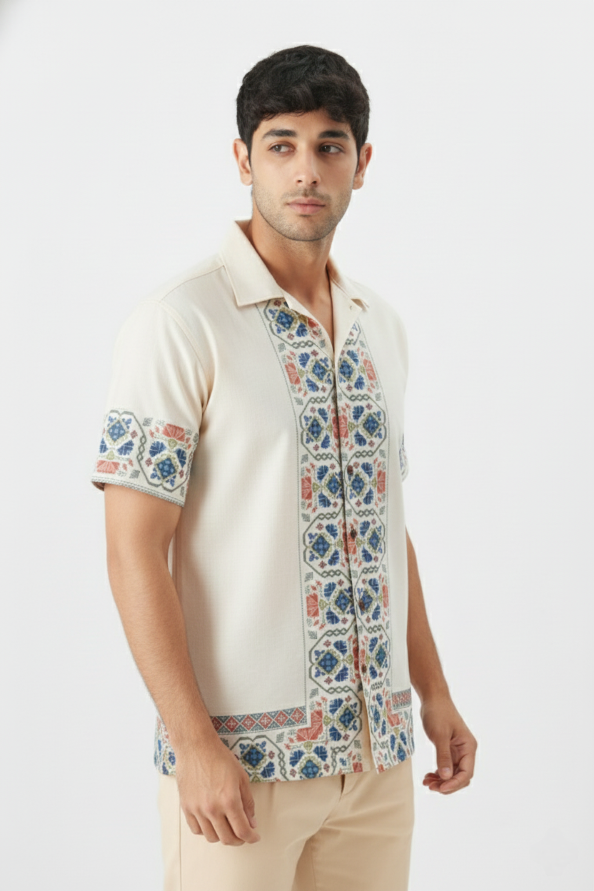 Light Beige Egyptian Shirt