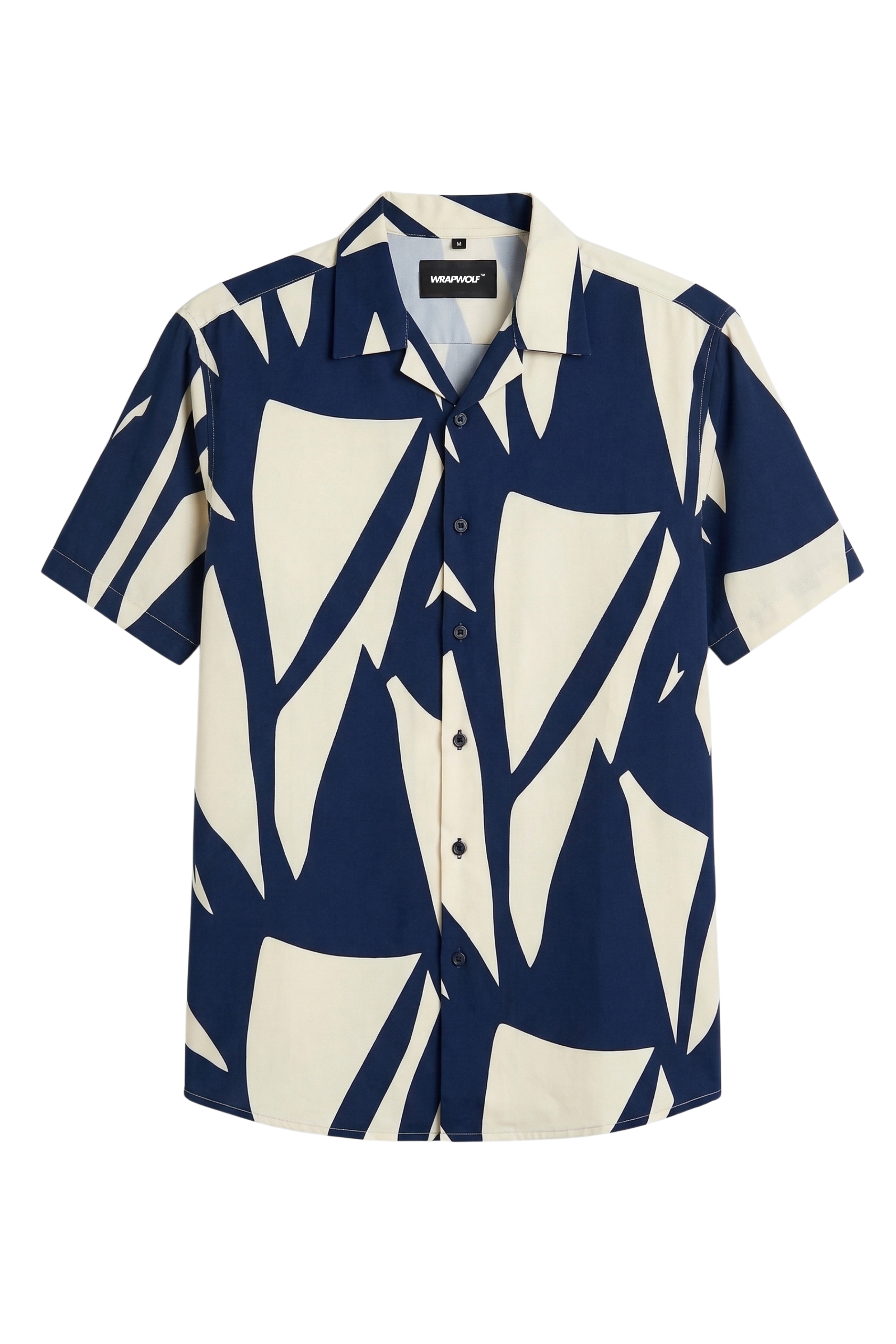 Indigo Brushstroke Shirt