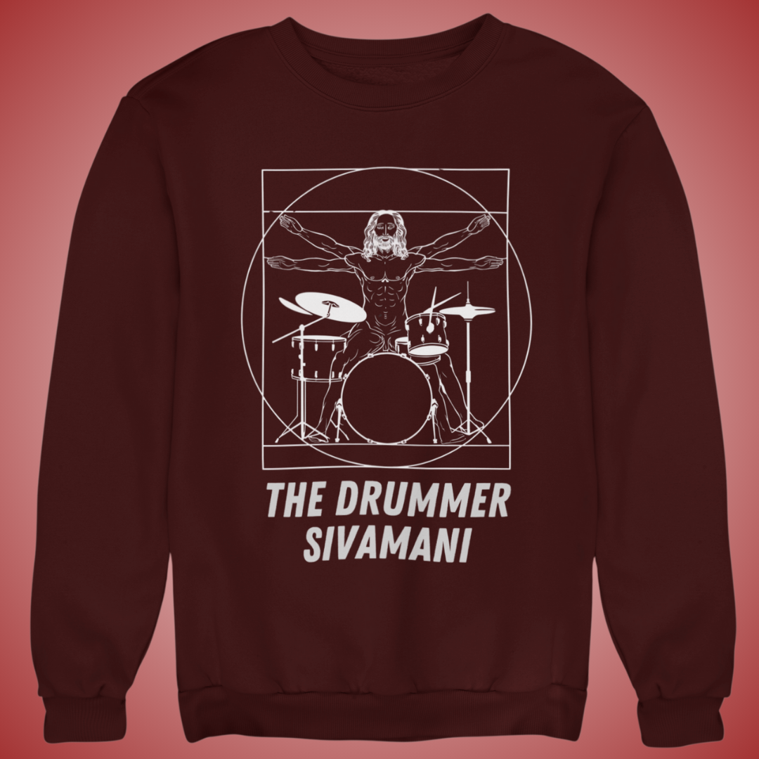 The Drumming Human (SWEATSHIRT EDITION)