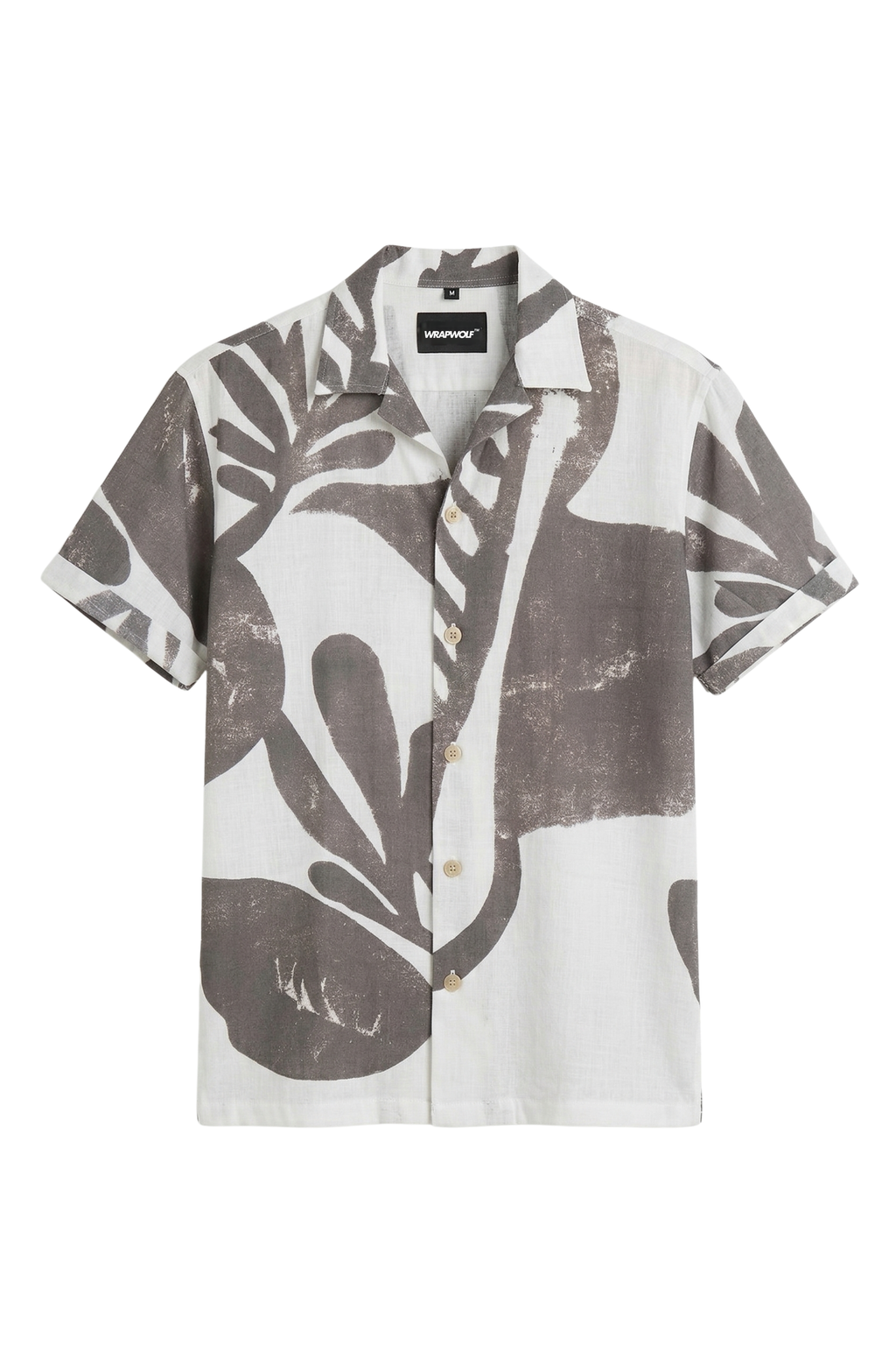 Charcoal Leaf Shirt
