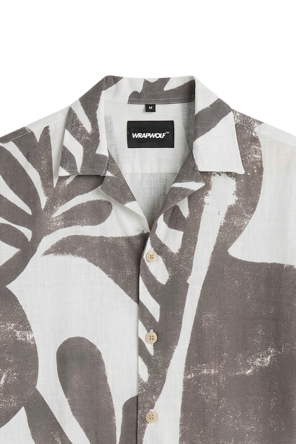 Charcoal Leaf Shirt
