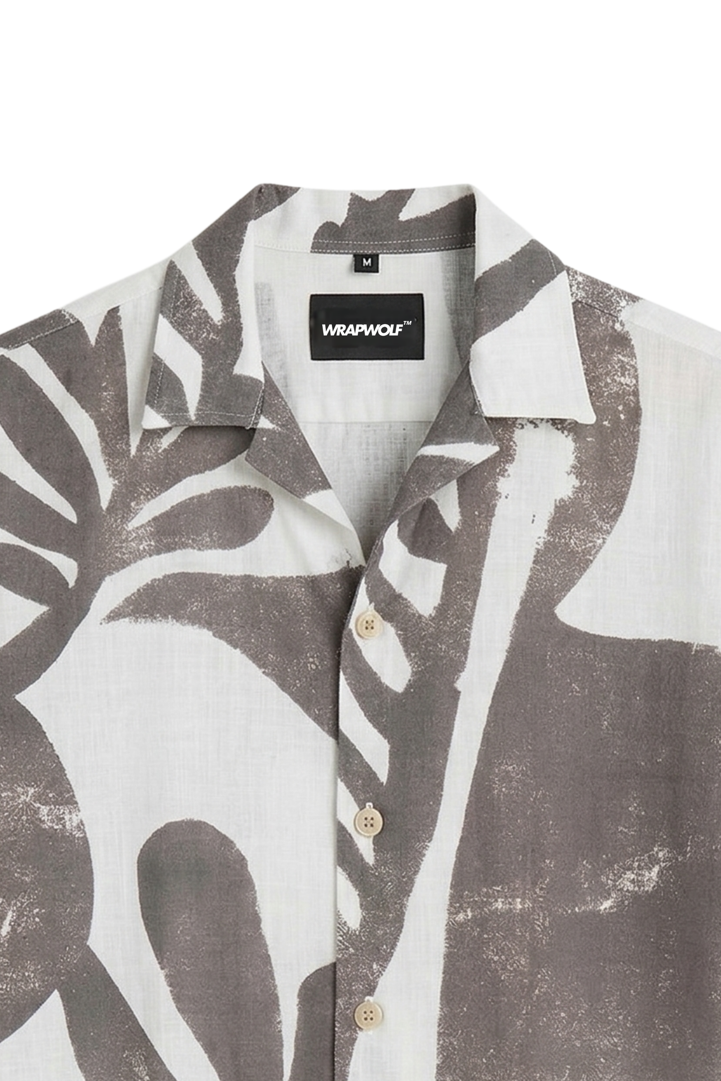 Charcoal Leaf Shirt