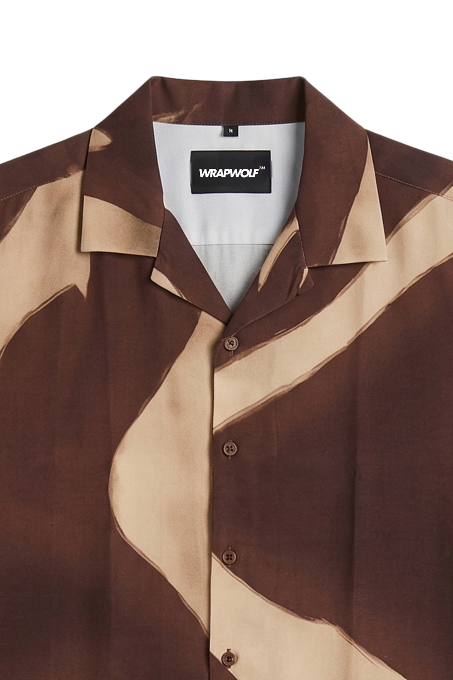 Brown Swirl Shirt