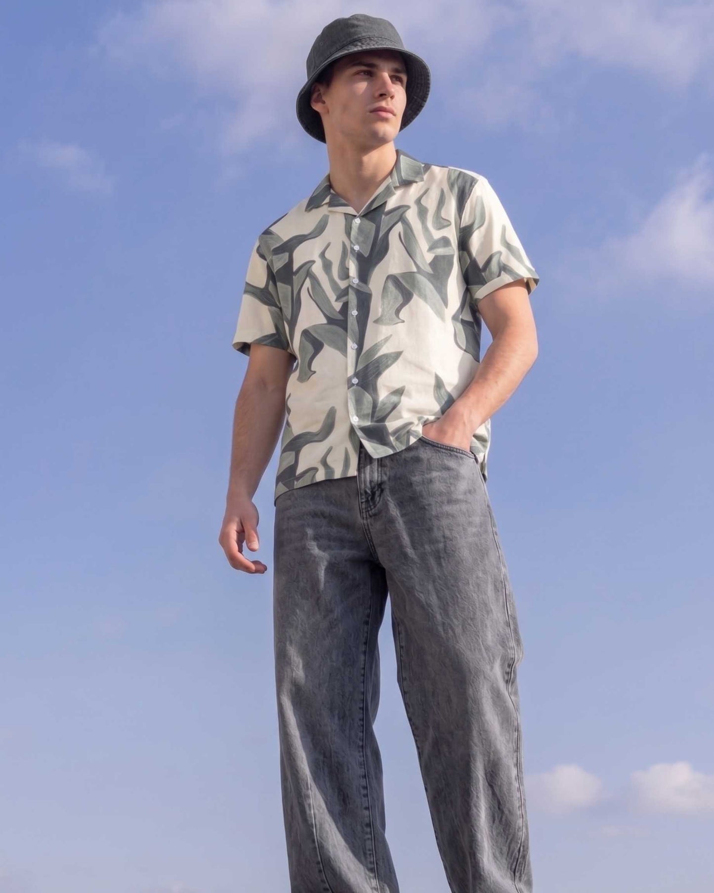 Grey-Leaf Shirt