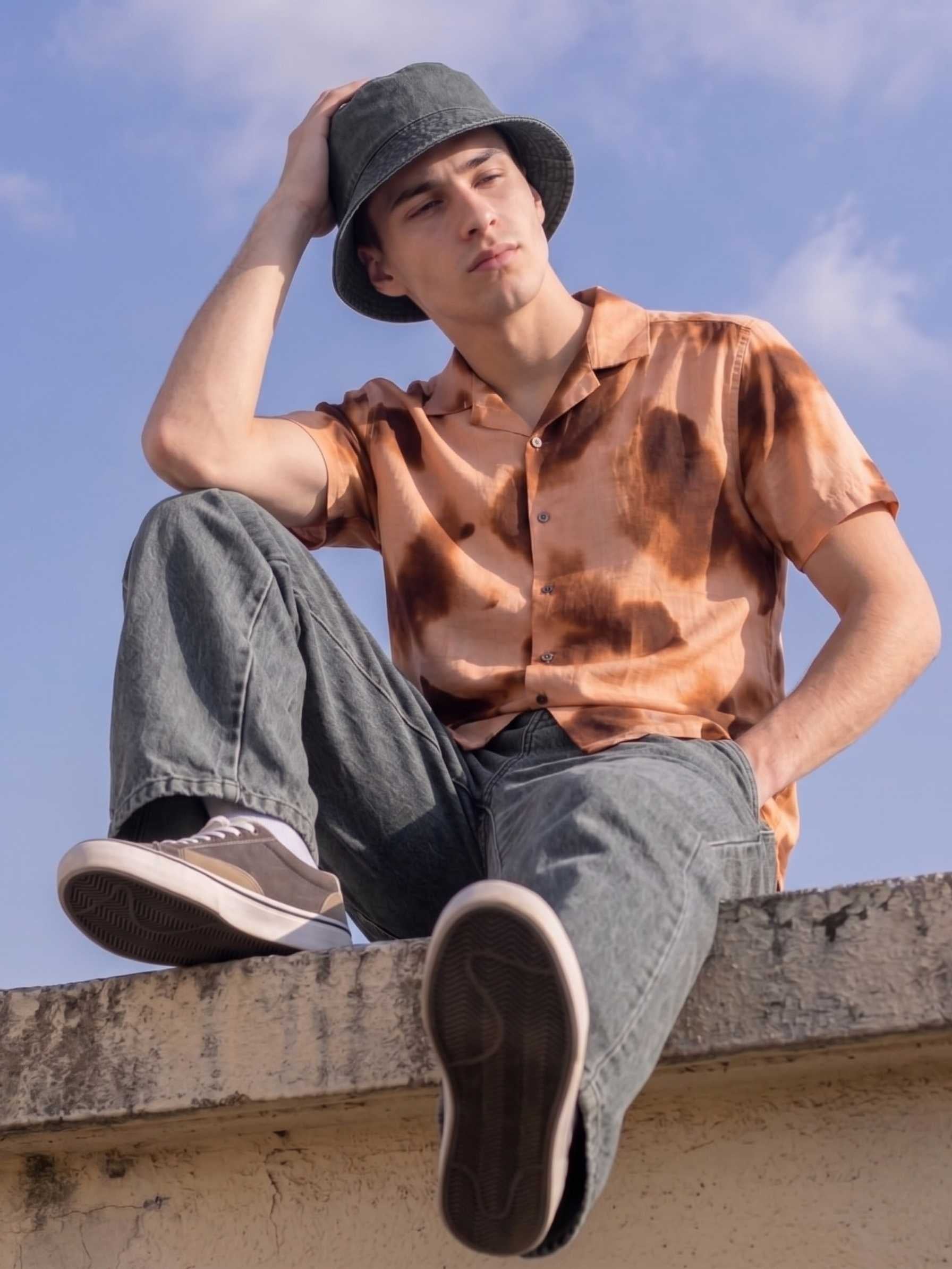 Reddish Tan Watermark Shirt