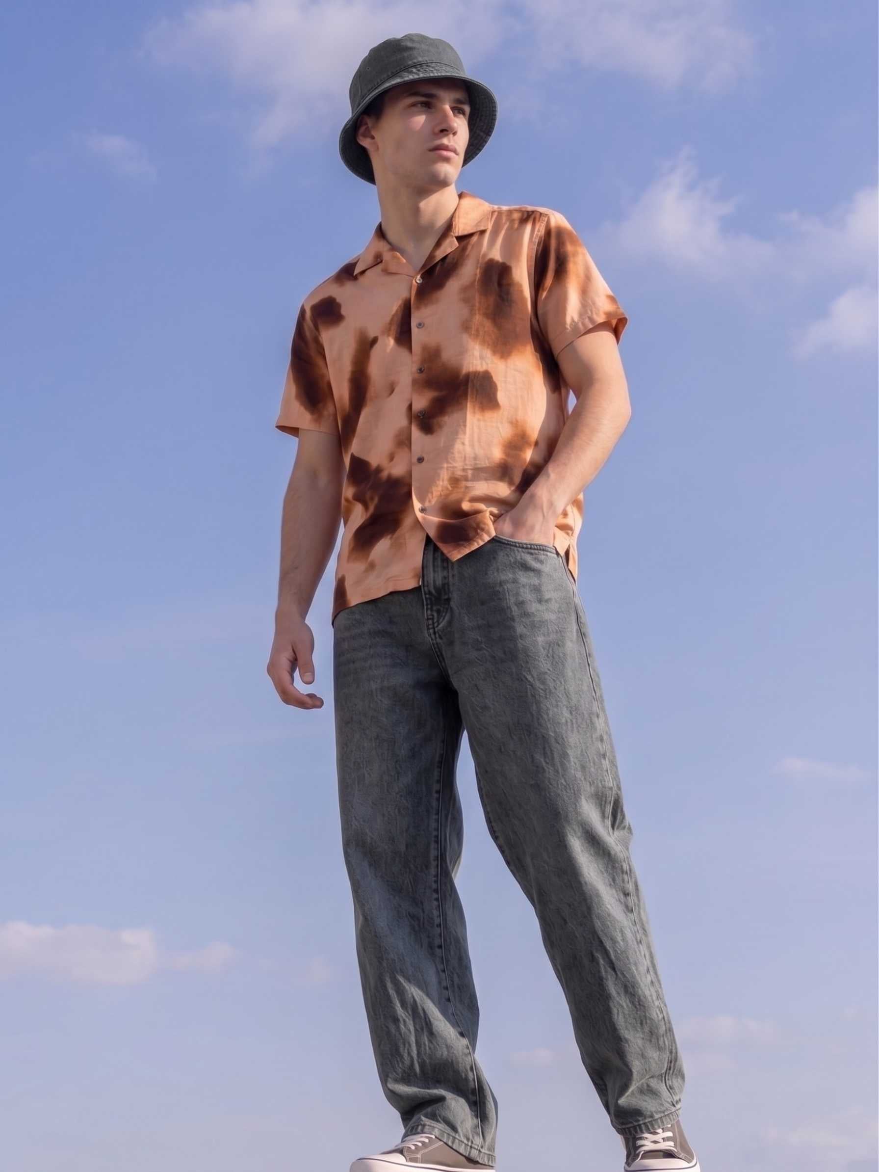 Reddish Tan Watermark Shirt