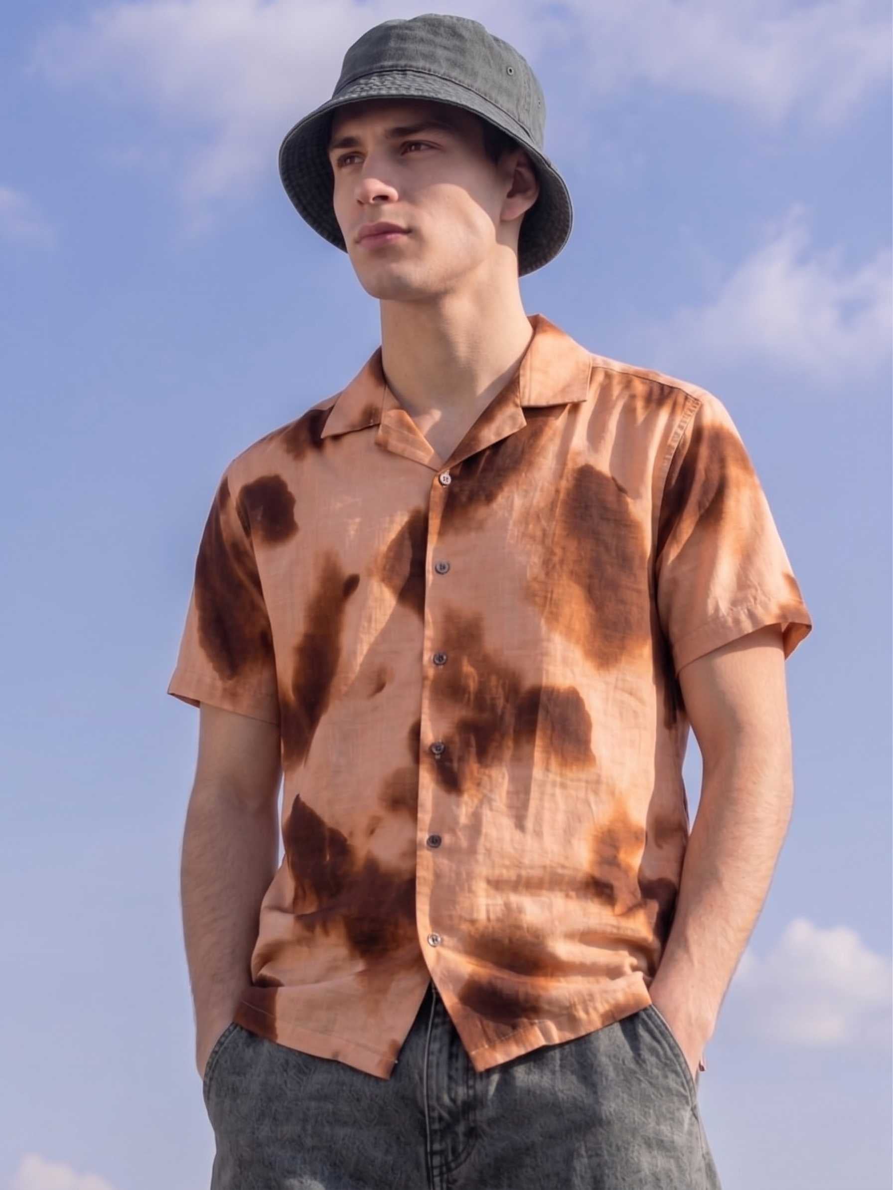 Reddish Tan Watermark Shirt