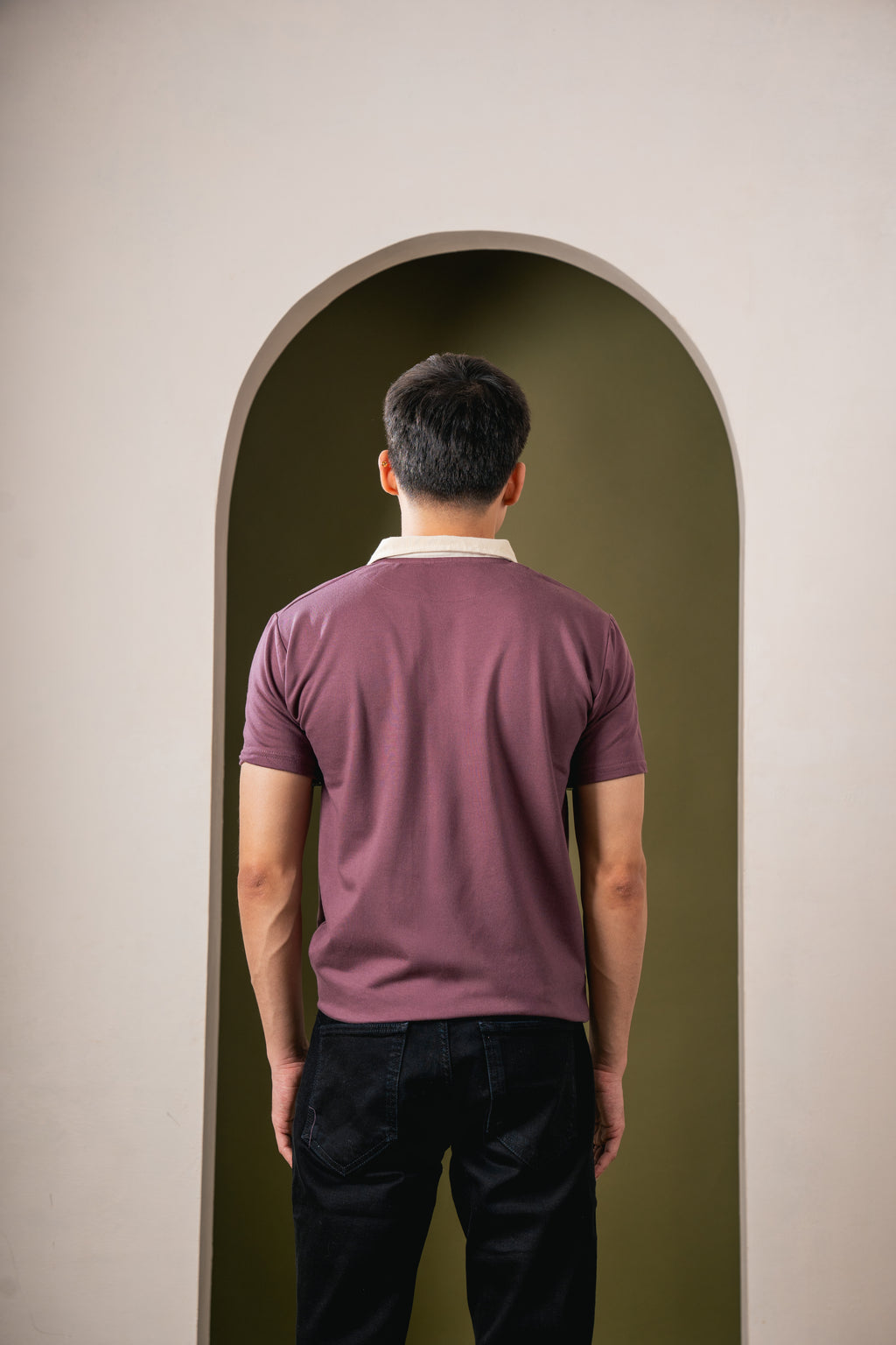 Monarch Zip Polo – Brownie T-Shirt