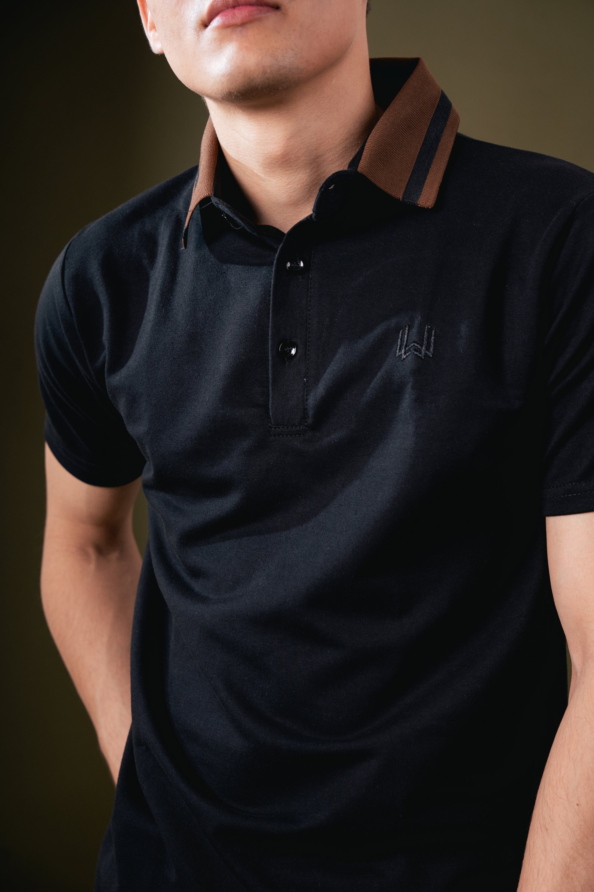 Imperial Crest Polo - Black T-Shirt