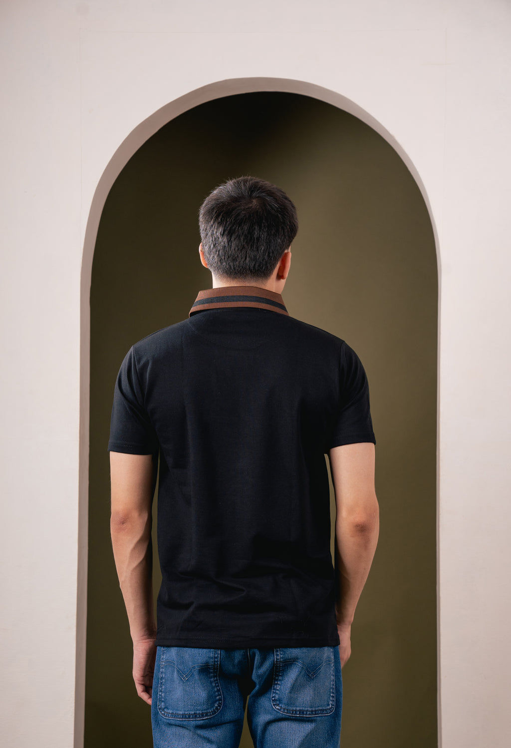 Imperial Crest Polo - Black T-Shirt