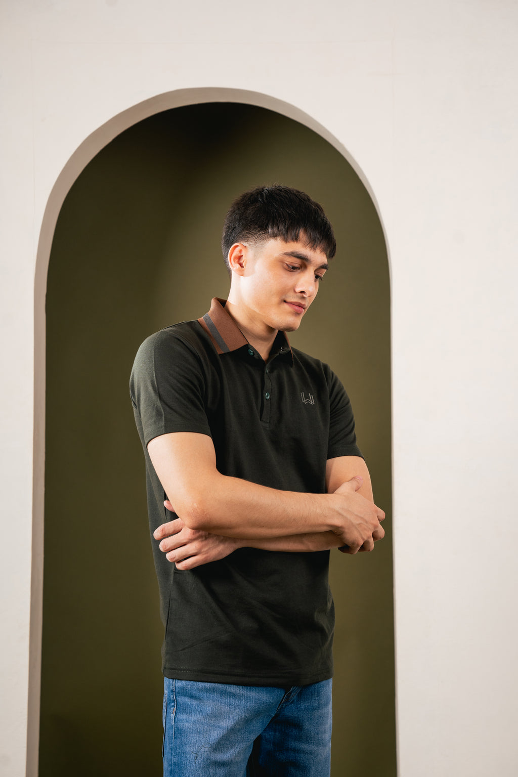 Imperial Crest Polo - Olive T-Shirt