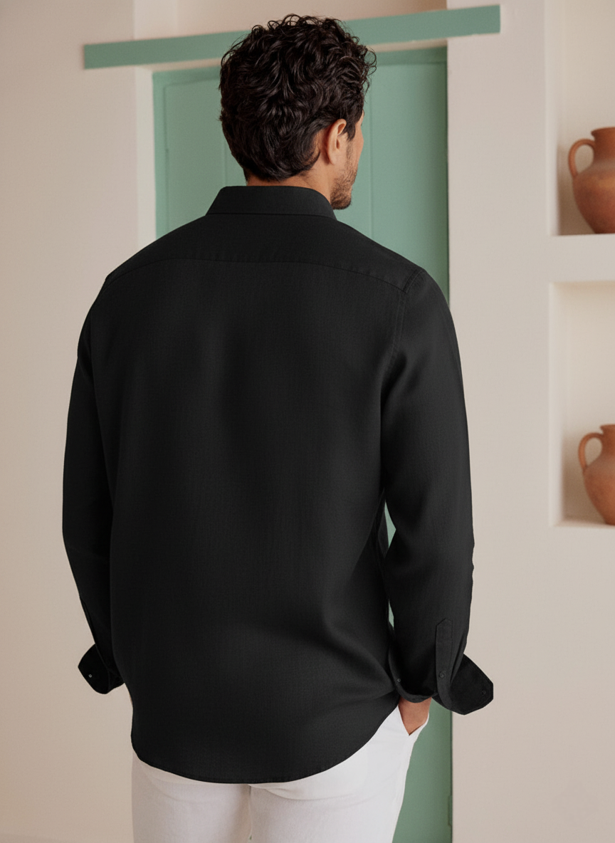 Classic Jet Black Shirt