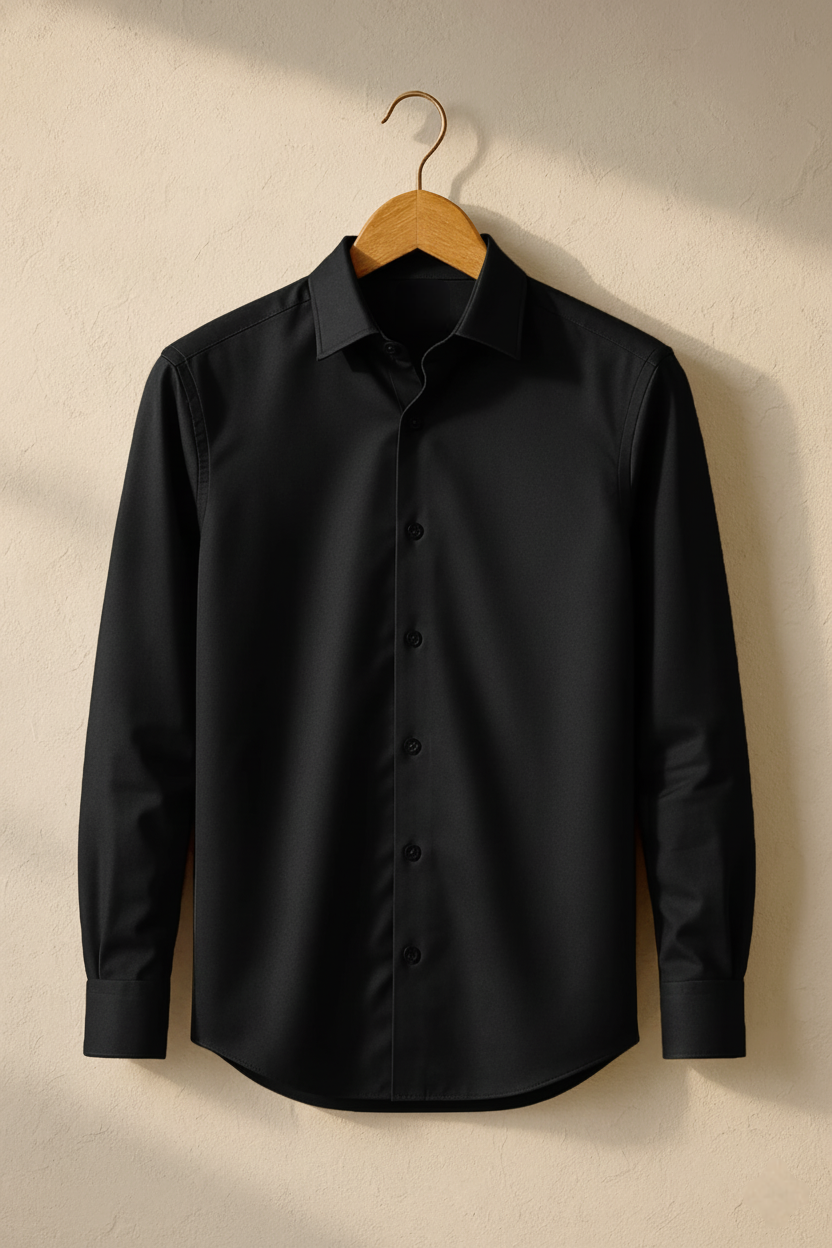 Classic Jet Black Shirt