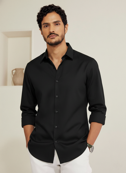 Classic Jet Black Shirt