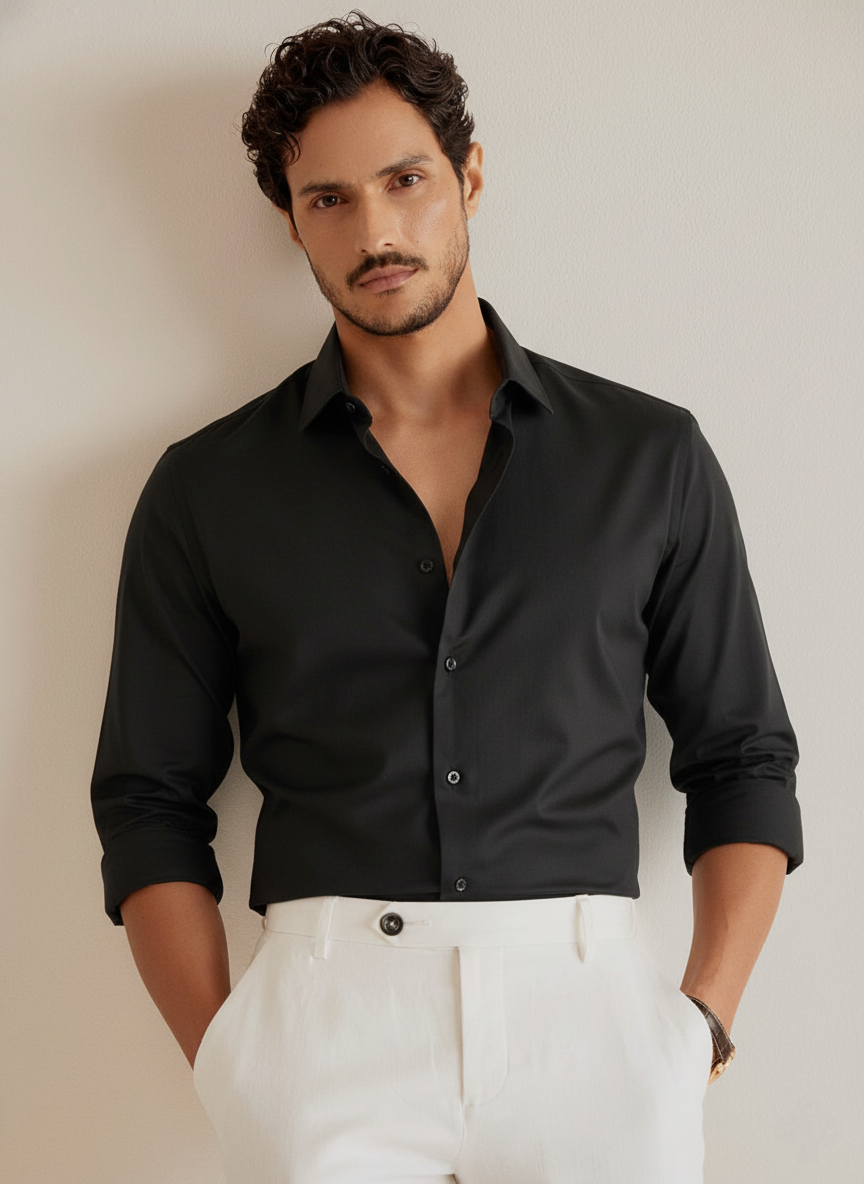 Classic Jet Black Shirt