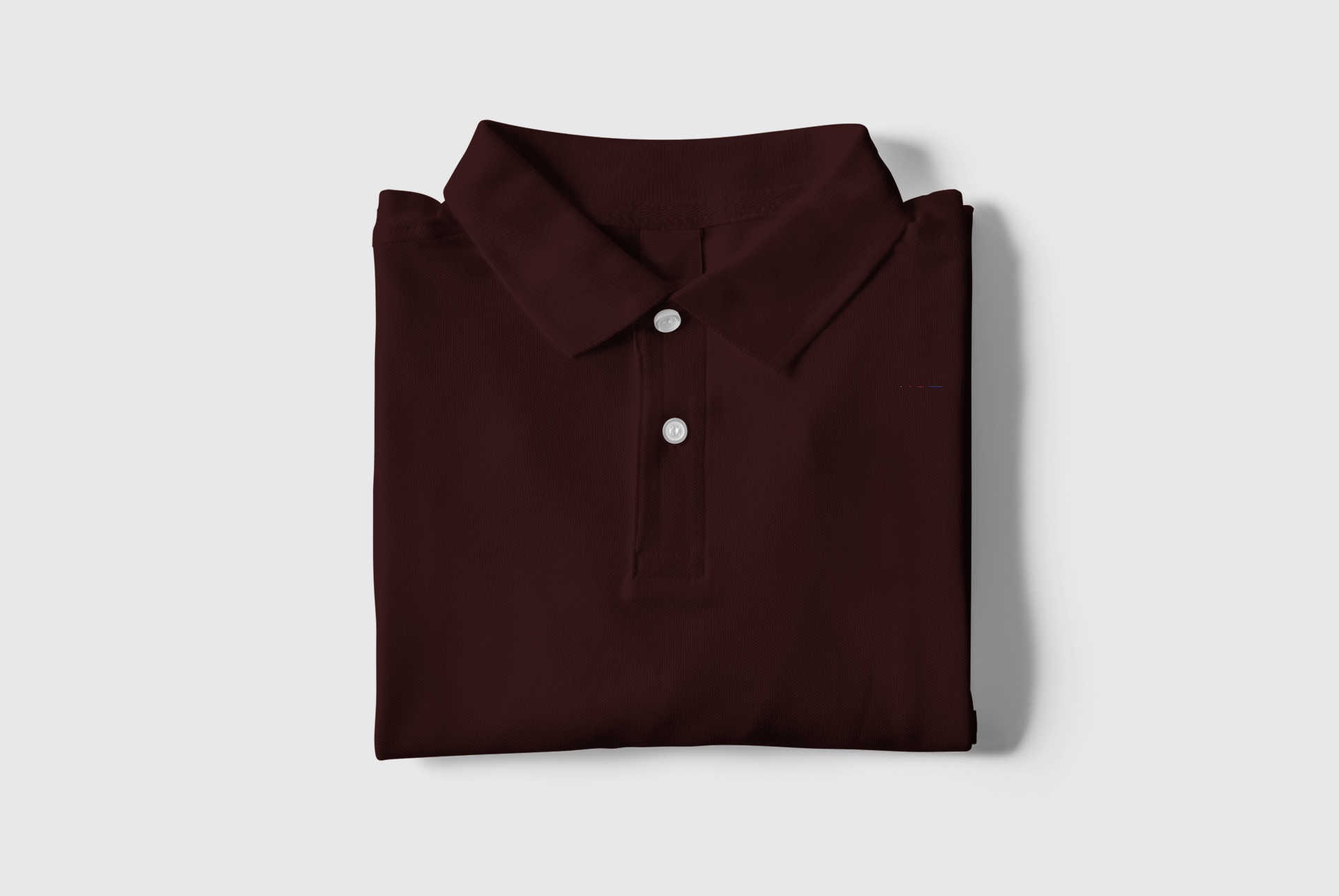 Maroon Color Unisex Polo T-Shirt