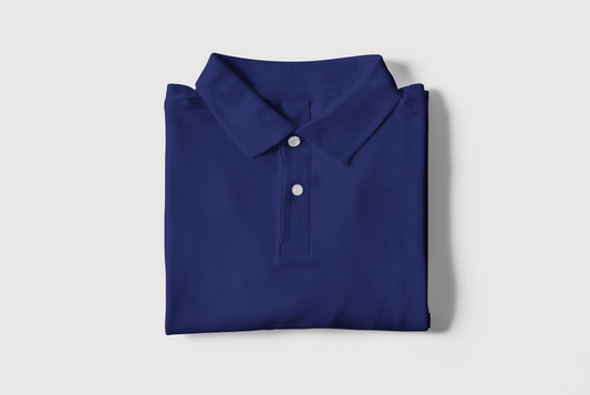 Royal Blue Color Unisex Polo T-Shirt