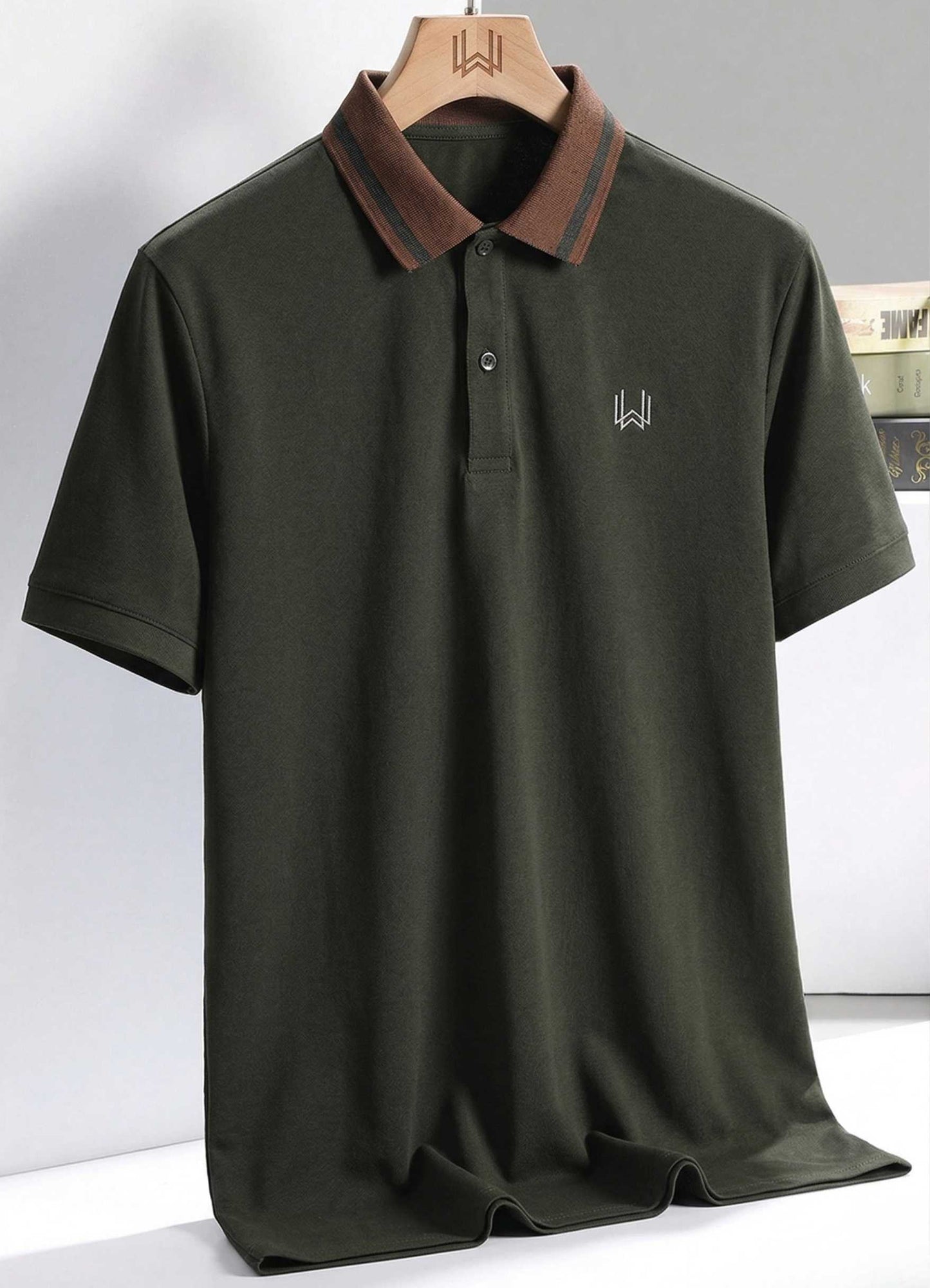 Imperial Crest Polo - Olive T-Shirt
