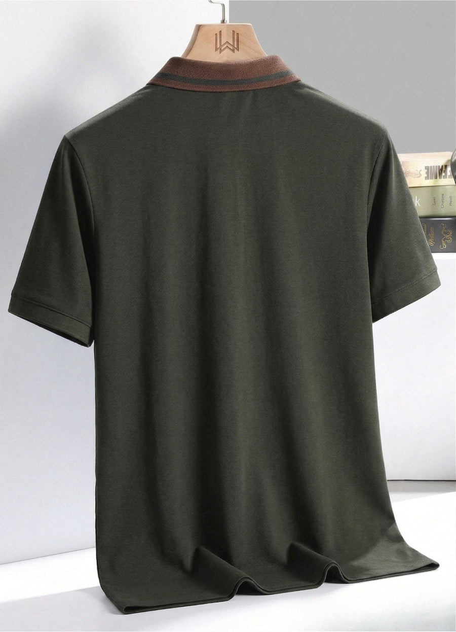 Imperial Crest Polo - Olive T-Shirt