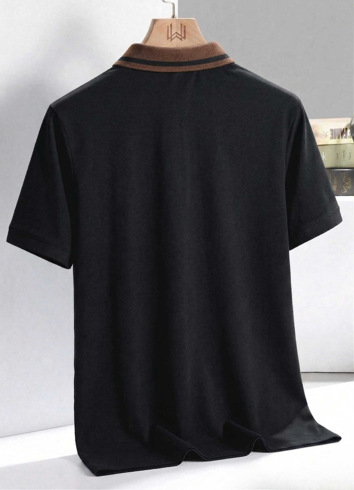 Imperial Crest Polo - Black T-Shirt