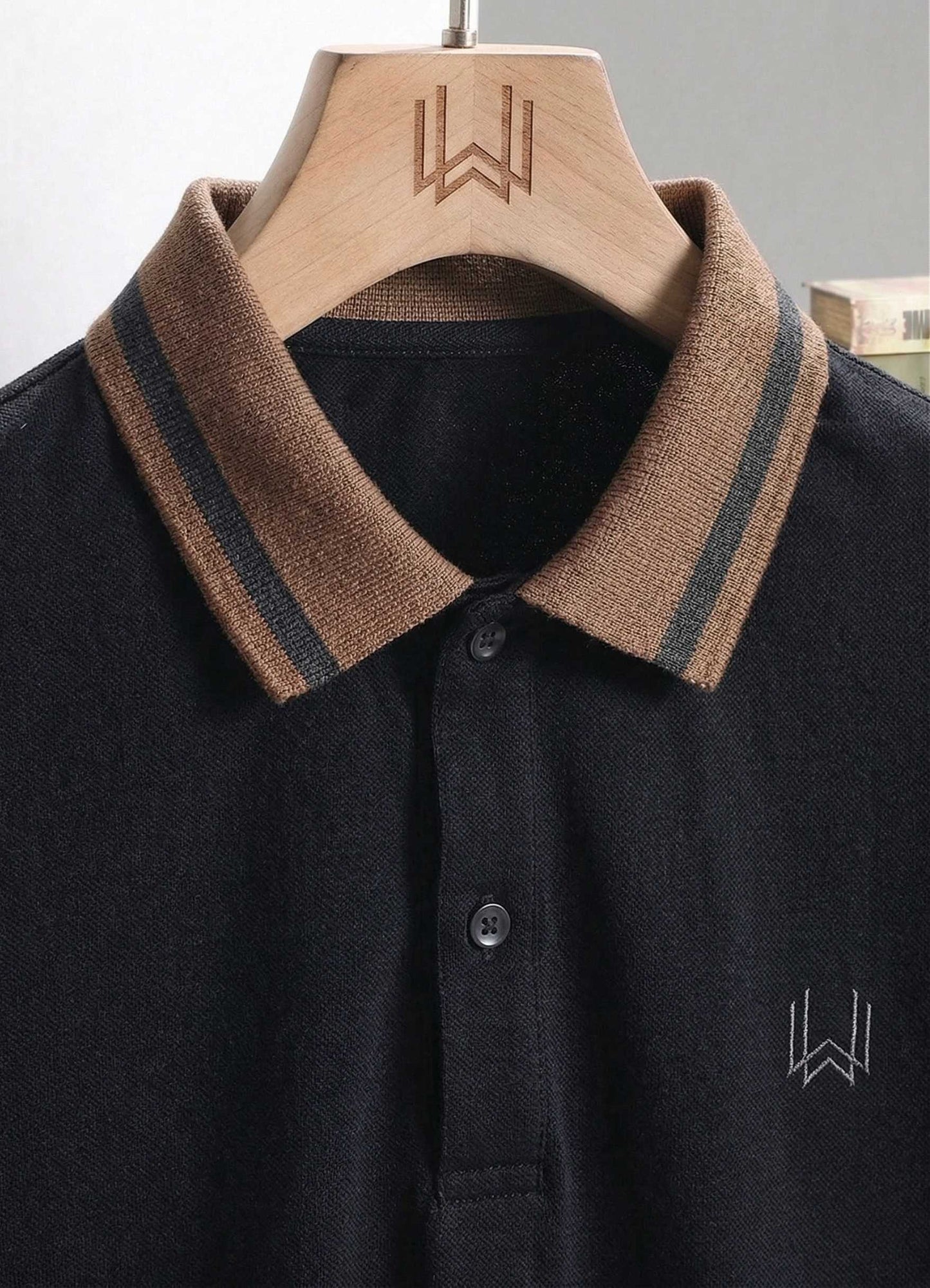 Imperial Crest Polo - Black T-Shirt